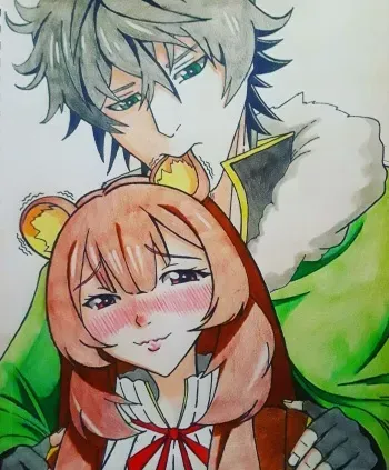 [Marinecorps1019] Raphtalia x Naofumi (Tate no Yuusha no Nariagari) manga cover