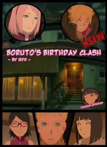 Boruto's Birthday Clash 1 & 2 manga cover