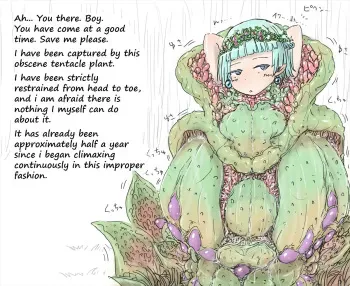 [Akaishi Shiroishi]A Princess Trapped in a Tentacle Plant Can only Ask for Salvation from a Forced Orgasm Hell[English] manga cover