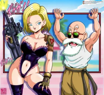 [Fran Fuentes] Kamesennin x 18 (Dragon Ball Z) manga cover
