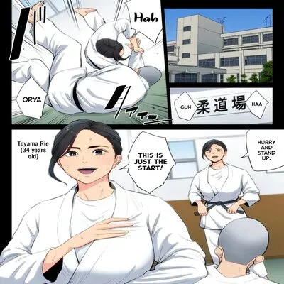 Juudoubu Komon No Onna Kyoushi Ga Tsumihoroboshi No Tame Ni Buin-tachi Ni Mawasareru Hanashi [Original] manga cover