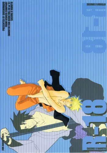 (Bara no Kouchakai 2) [Uzu-uzu Company (Shishimaru)] R-18 Sasuke x Naruto (Naruto) manga cover