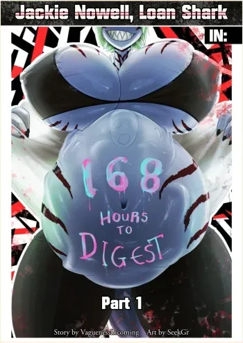 [SeekGr] Jackie Nowell, Loan Shark in 168 Hours to Digest manga cover