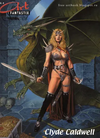 Art Fantastix Select №04 - Clyde Caldwell manga cover