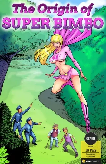 BotComics - The origin of Super-Bimbo (English) manga cover