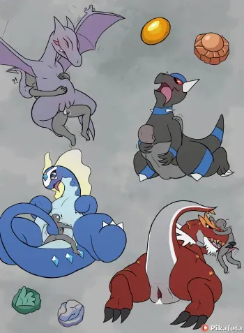 [pikajota] Jurassic World (Pokemon) manga cover