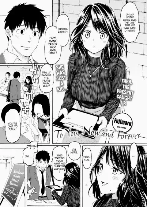 To You, Now and Forever manga cover