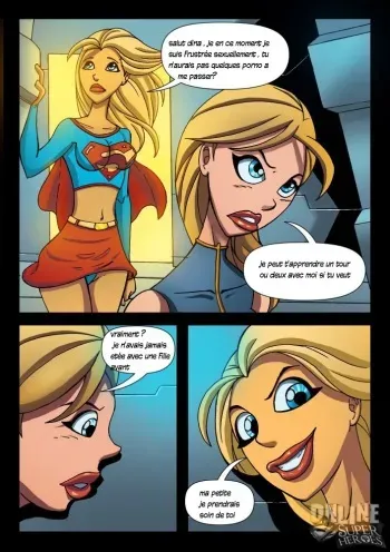 Supergirl (Online Superheroes) [French] manga cover