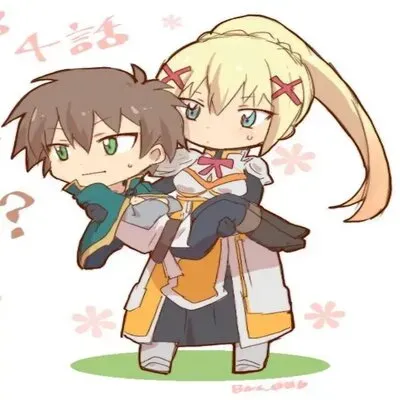 Kazuma x Lalatina, Darkness [Doujinshi] manga cover