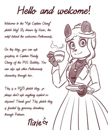 [Nixieseal] AskCaptainCheng manga cover