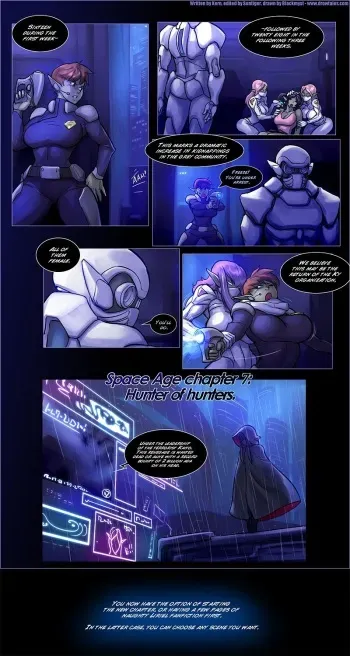 Drowtales: Space Age ch. 7 manga cover