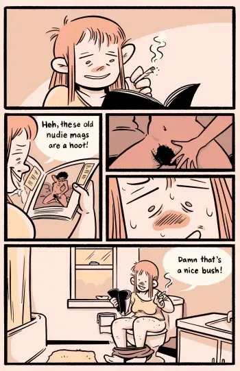 [BonerBob] June Finds a Magazine [English) (OC) manga cover