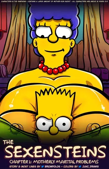 [Brompolos/Ventzx1/Riukykappa] The Sexensteins (Simpsons) [Ongoing] manga cover