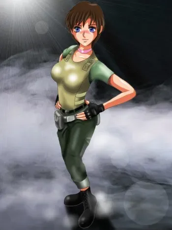 [Super Drawing Machine] Rebecca final report (Resident Evil) manga cover