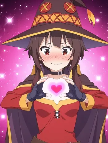 [EroartAI] magical breasts expansion (megumin/konosuba) [AI Generated] manga cover