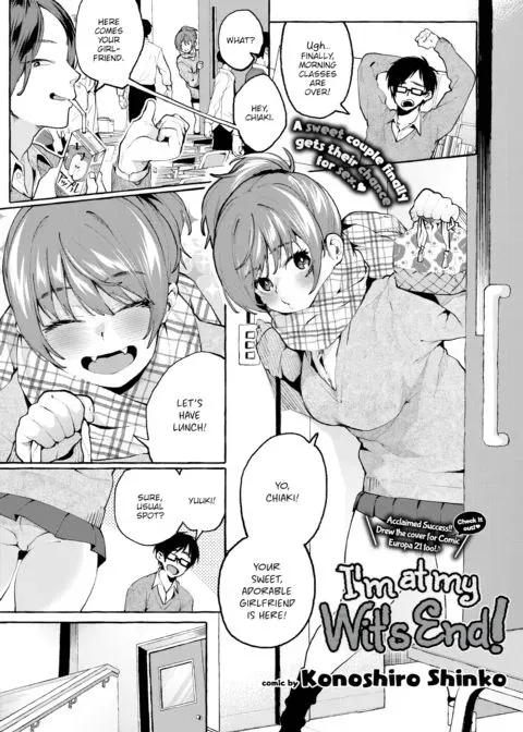 I'm at My Wit's End manga cover