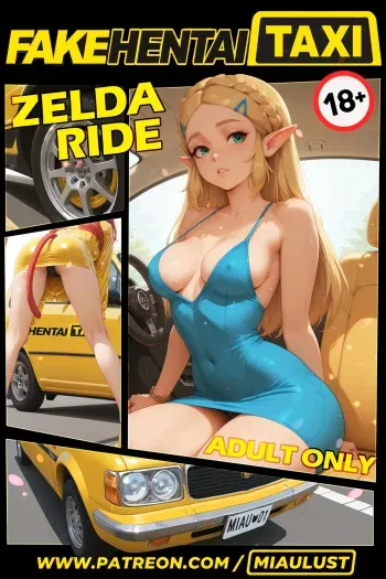 Fake Hentai Taxi - Zelda Ride manga cover