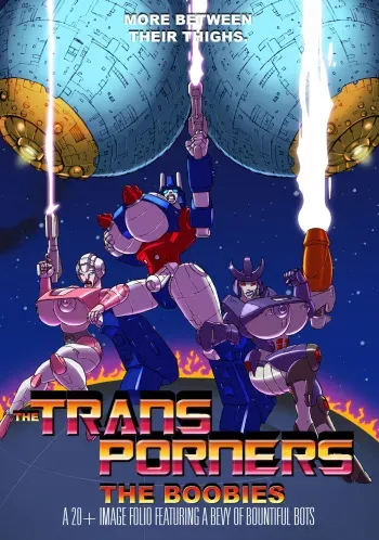 Sexy Transformer art the Buxoticons and Stunticons by Gideon manga cover