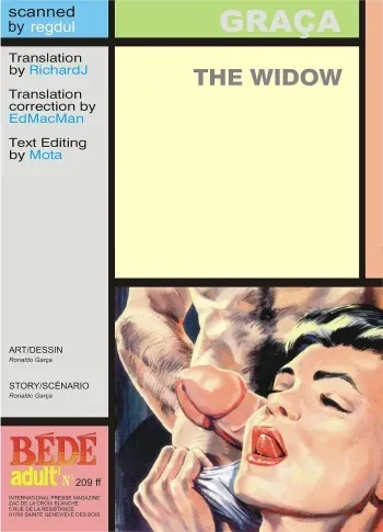 [Ronaldo Garca] The Widow [English] {Richard J} manga cover
