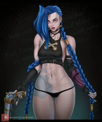 [Laguna Torest] Jinx (Arcane: League of Legends) manga cover