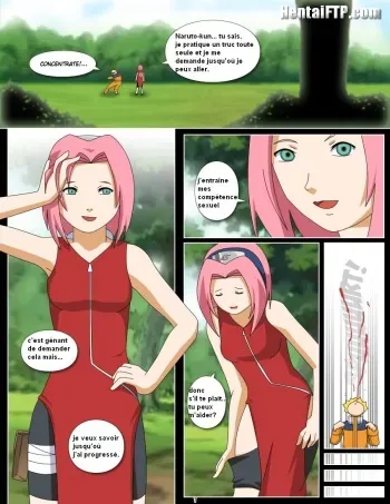 Naruto X Sakura [French] manga cover