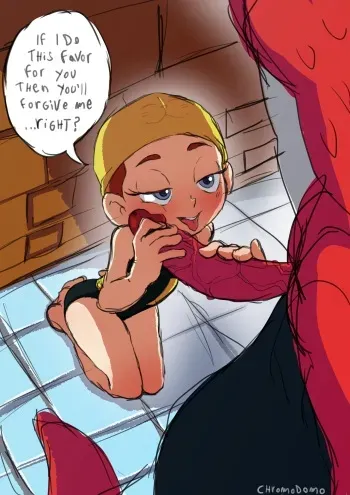 [ChromoDomo] Frightwig (Ben 10) manga cover