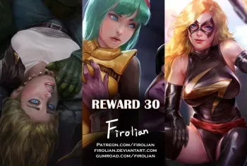 [Firolian] Reward 30 (Android 18 X Cell, Bulma X Freezer, Miss Marvel) manga cover