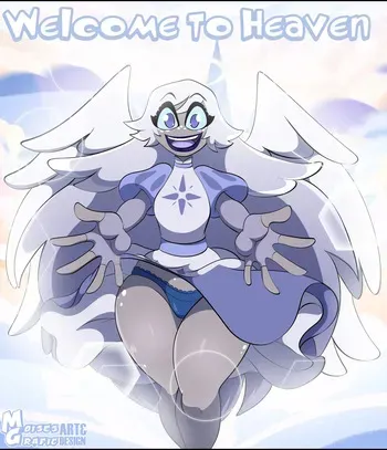 [MoisesGrafic] Sir Pentious in Heaven (Hazbin Hotel) manga cover