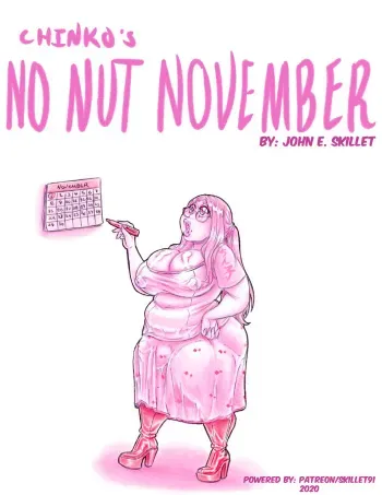 [Skillet91 (John E. Skillet)] Chinko's No-Nut November manga cover