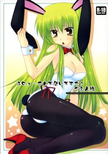 (C74) [PINK (Araiguma)] Anou... korede ii desu ka? Goshujin-sama (Code Geass: Lelouch of the Rebellion) manga cover