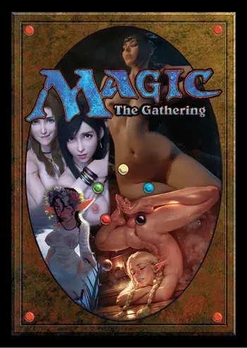 Magic the Gathering alters manga cover
