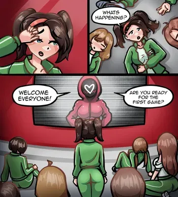 [Aleksey Gutierrez] Squid Game Spicy Ending 1-2 manga cover