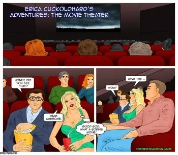 Hotwifecomics - Movie Theater manga cover
