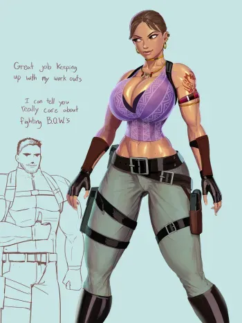 [aka6] Sheva Alomar - D-Virus (Resident Evil 5) [English] manga cover