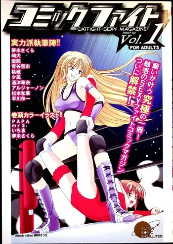 Comic Fight - Catfight Sexy Magazine - Vol 1 manga cover