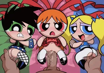 [Jcm2] The Powepunk Girls (The Powerpuff Girls) manga cover