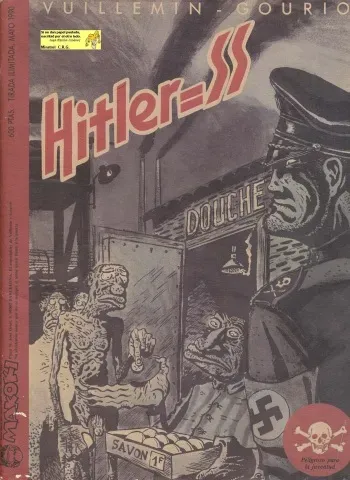 Vuillemin & Gourio - Hitler=SS [Spanish] manga cover
