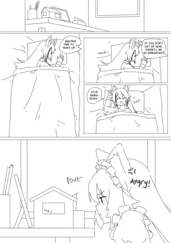 Linger in Bed manga cover
