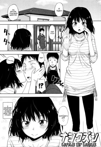 [Tsuruta Bungaku] Nashikuzushi | Little by Little (Kakure Koto) [Russian] manga cover