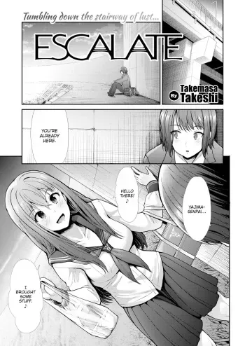 Escalate manga cover
