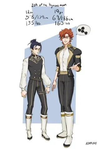 [Adamony] Felix and Sylvain Hit the Weights manga cover