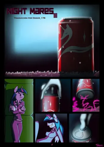 [Slypon] Night Mares 3 (My Little Pony Friendship is Magic) [Spanish] [Derpkena Fansub] manga cover