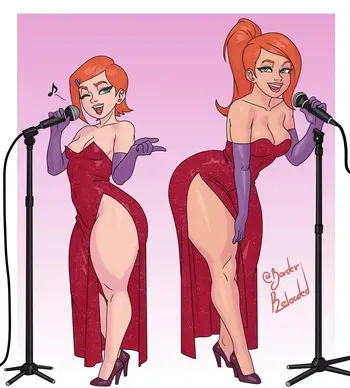 [BorderReloaded] Jessica Rabbit's Dress manga cover