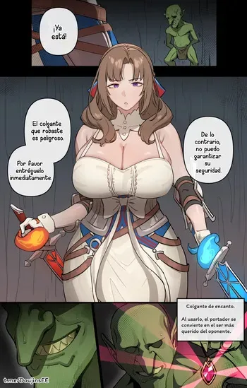 Mamako es encantada y follada por un Goblin manga cover