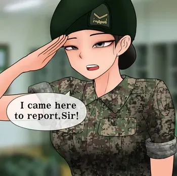 [Philia-DeviantArt] 하사 여친 네토라세 Soldier netorase [English] manga cover