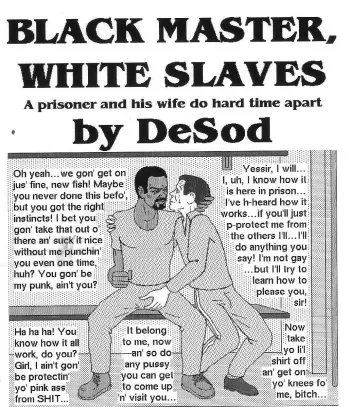 [Desod] Black Master, White Slaves manga cover