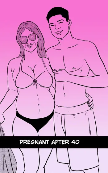 [Tzinnxt] Pregnant After 40 - Part 1/2/3/4 [English] manga cover