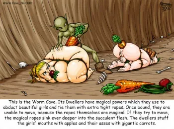 [Gronc] Cave Worm [Uncensored] manga cover