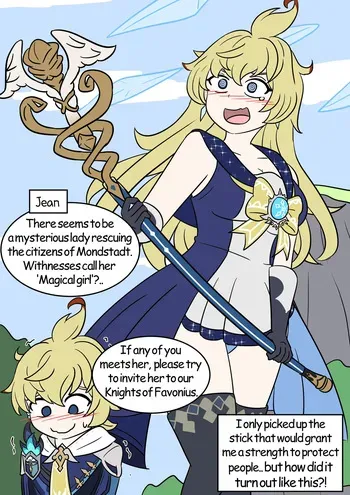 [Vel] Teyvat Magical Girls [English] manga cover