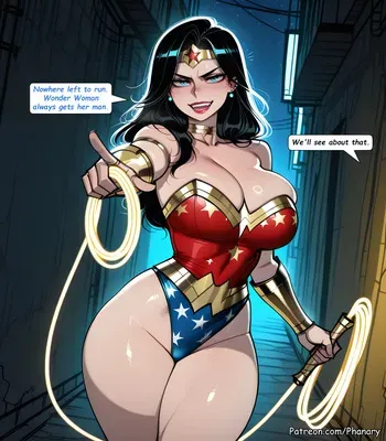[Phanary] Wonder Woman: How It's Really Done[AI Generated] manga cover